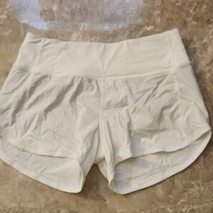 lululemon athletica White Athletic Shorts